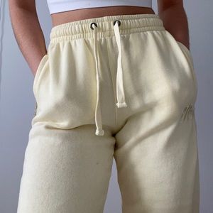 Streetwear Society Yellow “Honey” Sweatpants